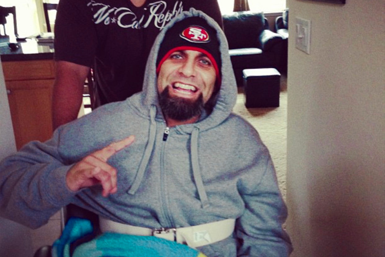 ABDUL NEVAREZ HOME FROM ICU
